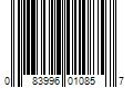 Barcode Image for UPC code 083996010857