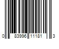 Barcode Image for UPC code 083996111813