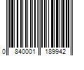 Barcode Image for UPC code 0840001189942