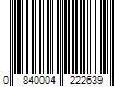 Barcode Image for UPC code 0840004222639