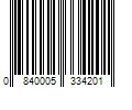 Barcode Image for UPC code 0840005334201