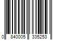 Barcode Image for UPC code 0840005335253