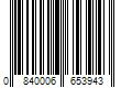 Barcode Image for UPC code 0840006653943