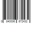 Barcode Image for UPC code 0840006672432. Product Name: CORSAIR Vengeance RGB 64GB (2 x 32GB) 288-Pin PC RAM DDR5 6000 (PC5 48000) Desktop Memory Model CMH64GX5M2B6000C30