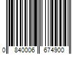 Barcode Image for UPC code 0840006674900