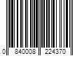 Barcode Image for UPC code 0840008224370