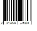 Barcode Image for UPC code 0840008226893