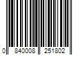 Barcode Image for UPC code 0840008251802