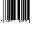 Barcode Image for UPC code 0840011408712