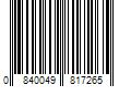 Barcode Image for UPC code 0840049817265