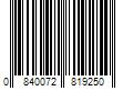 Barcode Image for UPC code 0840072819250