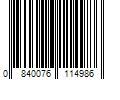 Barcode Image for UPC code 0840076114986