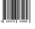 Barcode Image for UPC code 0840076184958