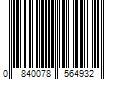 Barcode Image for UPC code 0840078564932