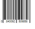 Barcode Image for UPC code 0840092509858