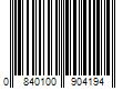 Barcode Image for UPC code 0840100904194