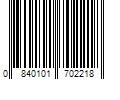 Barcode Image for UPC code 0840101702218