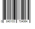 Barcode Image for UPC code 0840103734064