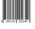 Barcode Image for UPC code 0840104202340