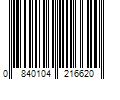 Barcode Image for UPC code 0840104216620