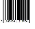 Barcode Image for UPC code 0840104219874