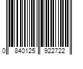 Barcode Image for UPC code 0840125922722