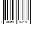 Barcode Image for UPC code 0840139922633