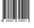 Barcode Image for UPC code 0840227325001