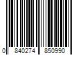 Barcode Image for UPC code 0840274850990