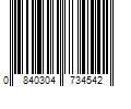 Barcode Image for UPC code 0840304734542