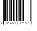 Barcode Image for UPC code 0840304774777