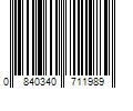 Barcode Image for UPC code 0840340711989