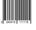 Barcode Image for UPC code 0840419111115