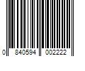 Barcode Image for UPC code 0840594002222