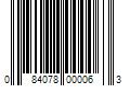 Barcode Image for UPC code 084078000063