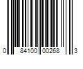 Barcode Image for UPC code 084100002683