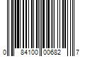 Barcode Image for UPC code 084100006827