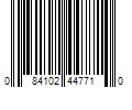 Barcode Image for UPC code 084102447710