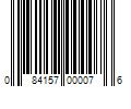 Barcode Image for UPC code 084157000076