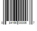 Barcode Image for UPC code 084166000067