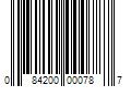 Barcode Image for UPC code 084200000787