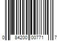 Barcode Image for UPC code 084200007717