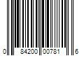 Barcode Image for UPC code 084200007816