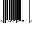 Barcode Image for UPC code 084200007878