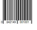 Barcode Image for UPC code 0842149001001