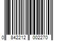 Barcode Image for UPC code 0842212002270