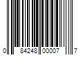 Barcode Image for UPC code 084248000077