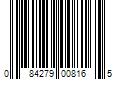 Barcode Image for UPC code 084279008165