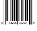 Barcode Image for UPC code 084296002009