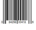 Barcode Image for UPC code 084298004186